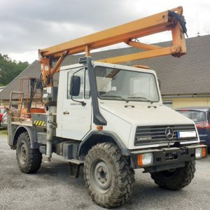 foto 16m buhne 4x4 Unimog 6.2t Mercedes MB U100 +Inreka